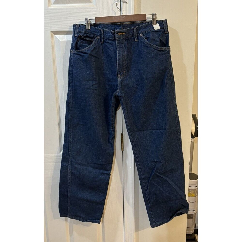 Dickies Jeans Men's Sz 34/29 Dark Wash